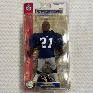 Tiki Barber football action figure